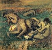 Edgar Degas Baigneuses oil painting picture wholesale